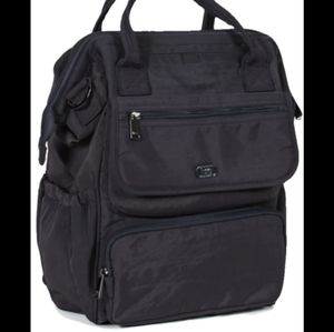 Black LUG Via Tote convertible backpack